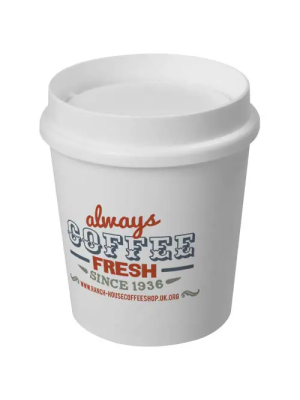 Vaso de 200 ml con tapa de 360° 