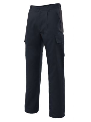 Pantalones de trabajo velilla multibolsillos con 5 bolsillos de algodon para personalizar vista 1