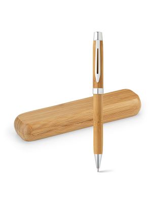Długopisy luksusowe bahia bambus ekologiczny personalizować obraz 2