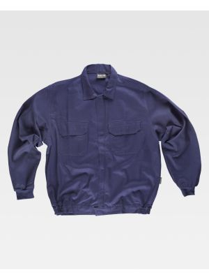Robocze kurtki robocze i kurtki robocze z kołnierzykiem koszulowym z 2 kieszeniami ze 100% bawełny widok 1