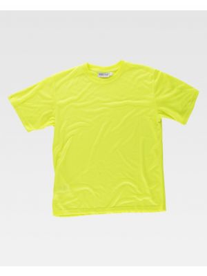Odblaskowe koszulki robocze z poliestru mc o wysokiej widoczności do personalizacji widoku 1
