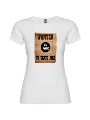 Biała koszulka na wieczór panieński Wanted Poster View 1