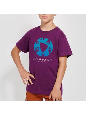 Koszulki z krótkim rękawem roly dogo premium kids 100% bawełna z logo obraz 1