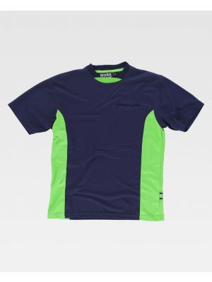 Odblaskowe t-shirty robocze z odblaskowymi elementami odblaskowymi z poliestru z widocznym nadrukiem 1