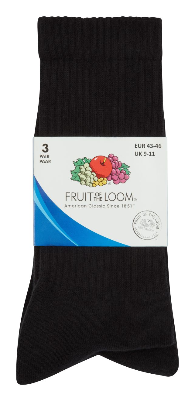 Bielizna fruit of the loom 3 pak skarpetki work gear obraz 1