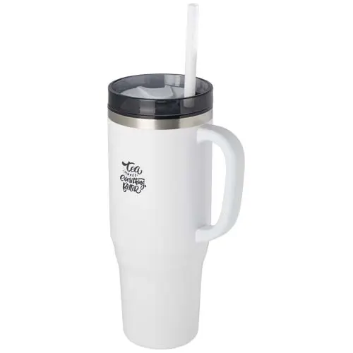 Vaso térmico con pajita de 1200 ml con certificado RCS 