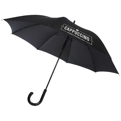 Fontana parasol z funkcją automatycznego otwierania, w optyce karbonowej i z przekrzywioną rączką o wymiarach 23