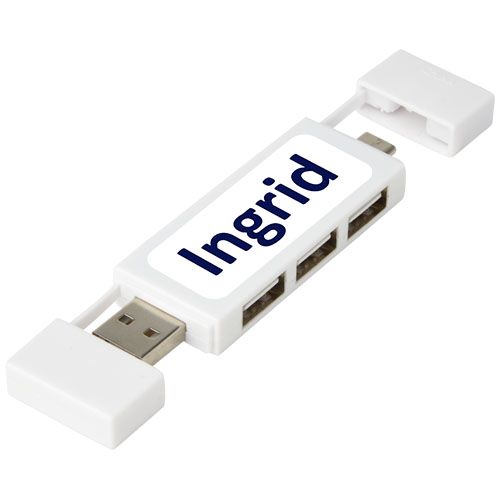 Mulan podwójny koncentrator USB 2.0