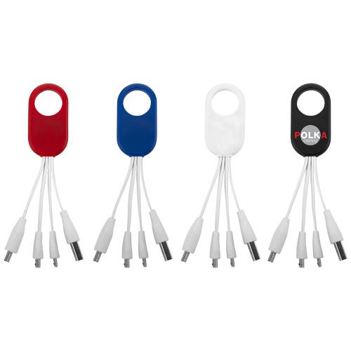 Kabel do ładowania z końcówką USB typu C 4w1 Troup
