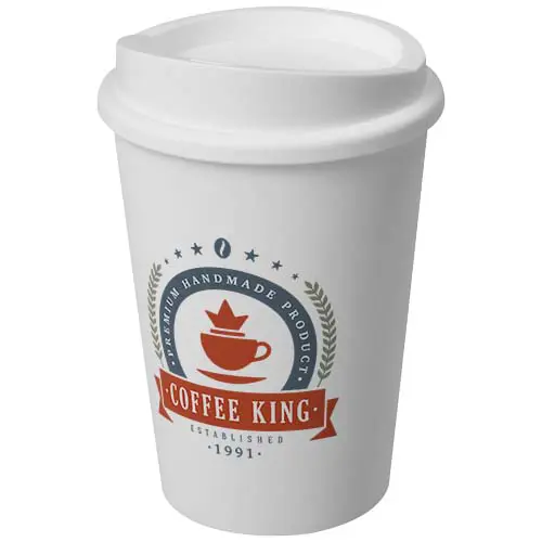 Vaso de 300 ml con tapa 