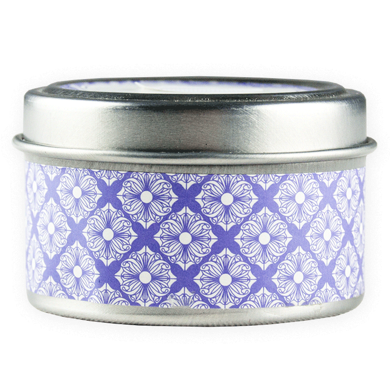 Ambiente y velas vela nirvana de metal para personalizar vista 1