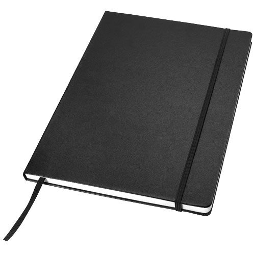 Libretas con banda elastica executive classic de cartón con logo vista 1