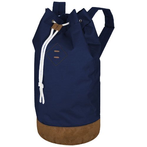 Mochila cuerdas personalizada bag chester de poliéster con logo vista 1