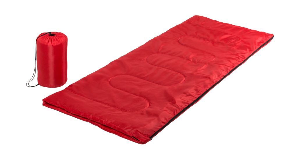 Material trekking saco dormir calix con publicidad vista 1