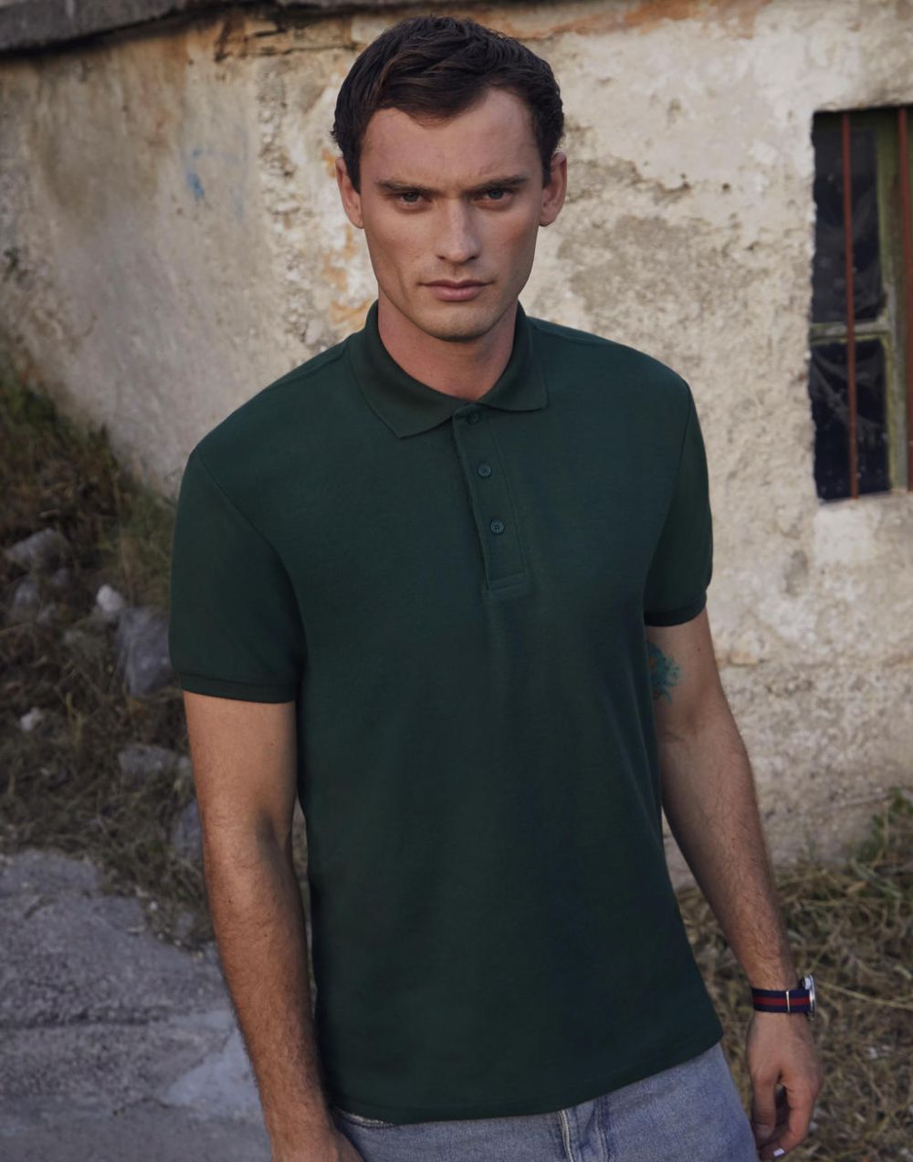 Polo z krótkim rękawem fruit of the loom frs50701 personalizować obraz 1