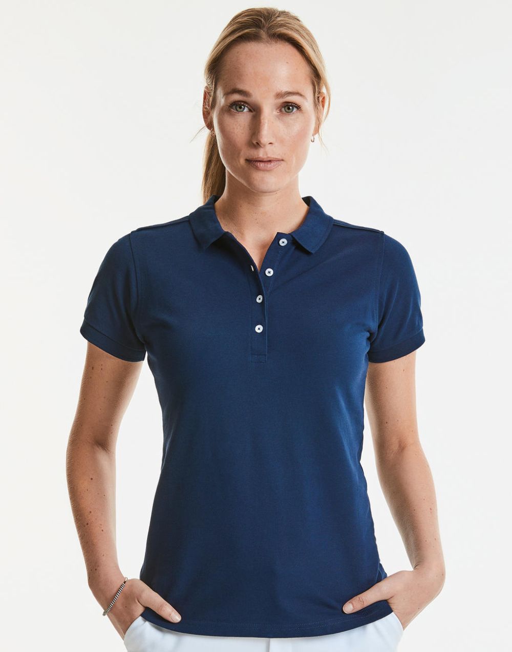 Polo z krótkim rękawem russell frs56600 obraz 1