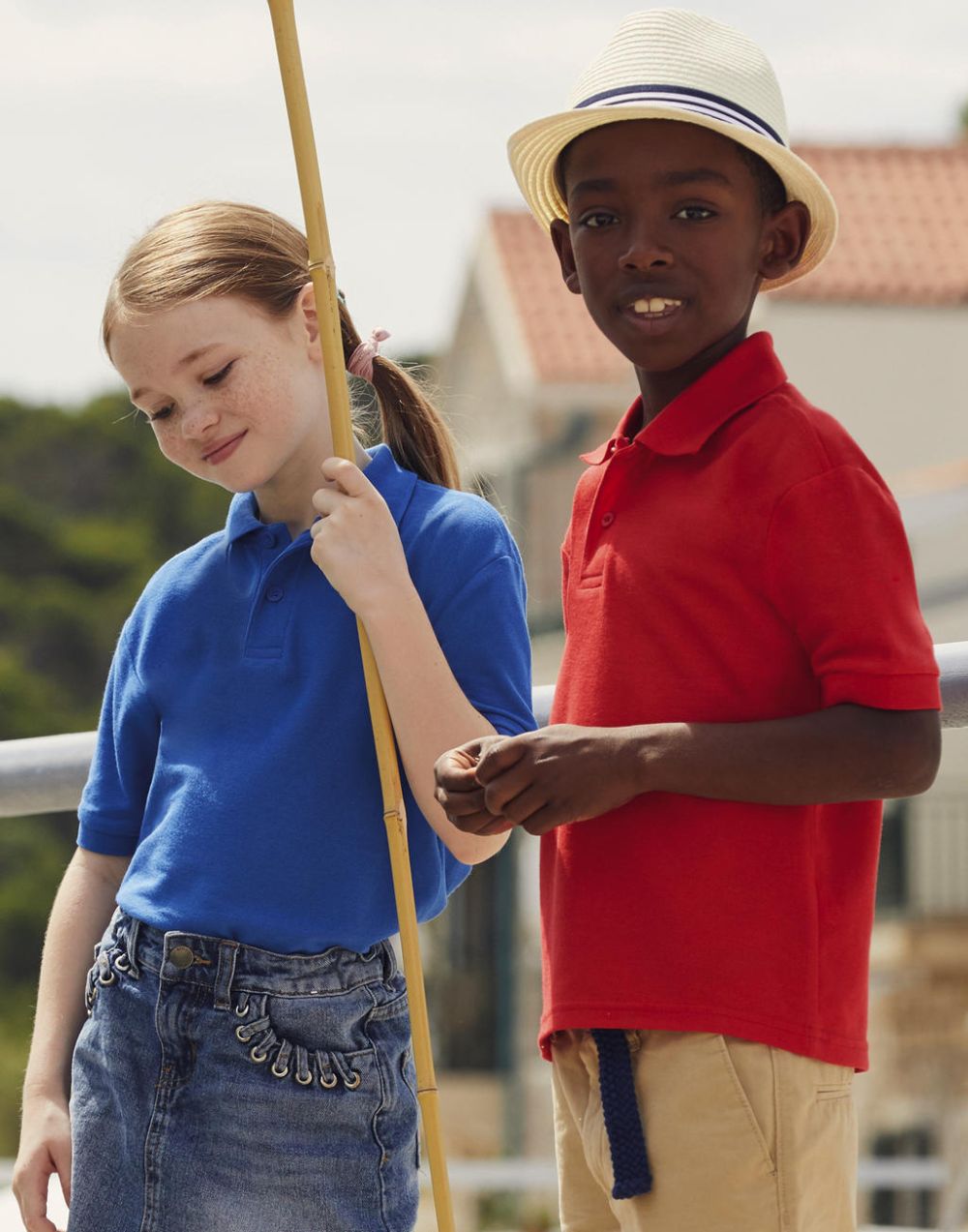 Polo z krótkim rękawem fruit of the loom frs58801 personalizować obraz 1