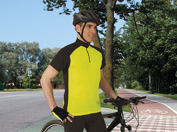 Equipaciones deportivas valento ropa técnica maillot ciclismo adulto giro vista 1