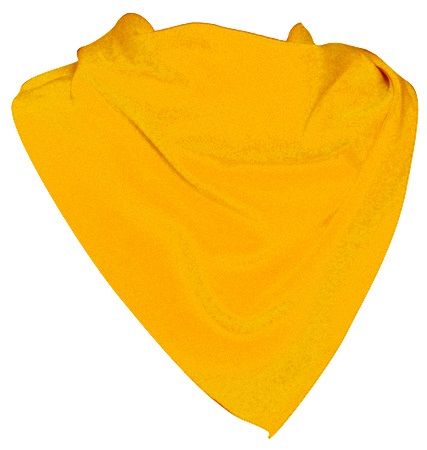 Pañuelos lisos triangular poliéster 70x100 de poliéster con logo vista 1
