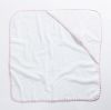 Ręczniki i płaszcze kąpielowe towels by jassz frs01064 white/baby pink obraz 1
