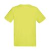 Koszulki sportowe fruit of the loom frs03501 bright yellow wydrukowany obraz 1