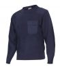 Termiczna odzież robocza velilla sweter z akrylowej dzianiny z widokiem logo 1