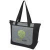 Bolsa Tote reciclada GRS en dos tonos con cremallera de 15 L Reclaim