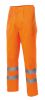 Spodnie odblaskowe Velilla 160 bawełniane odblaskowe pomarańczowe fluorescencyjne 1