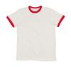 Koszulki z krótkim rękawem mantis frs16048 ekologiczny biały czerwony z reklamą obraz 1