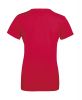 Koszulki z krótkim rękawem fruit of the loom frs16201 red z logo obraz 1