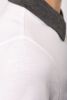 Damska dwukolorowa koszulka polo z krótkim rękawem