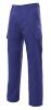 Spodnie robocze Velilla z wieloma kieszeniami i 5 niebieskimi bawełnianymi kieszeniami, aby dostosować widok 1