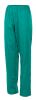 Spodnie sanitarne welurowe spodnie piżamy z zamkiem błyskawicznym zielone kolory bawełny, aby dostosować widok 1