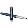 Bolígrafos de lujo sonnet roller de metal azul vista 1