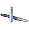 Bolígrafos de lujo urban premium de metal azul con publicidad vista 1