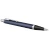 Bolígrafos de lujo im pen de metal azul vista 1