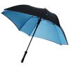 Paraguas clásicos automatic 23 square de poliéster negro intenso azul vista 1
