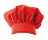 Czapki kuchenne Velilla Francuski kapelusz 190 gr czerwonej bawełny, aby dostosować widok 1