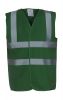 Kamizelki odblaskowe yoko frs43377 paramedic green z reklamą obraz 1
