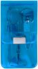 Manicura set manicura silton de pvc azul vista 1