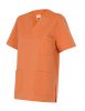 Kamizelki higieniczne velilla camisole jasnopomarańczowa bawełniana piżama z krótkim rękawem z nadrukiem 1