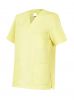 Kamizelki higieniczne velilla camisole jasnożółta bawełniana piżama z krótkim rękawem z nadrukiem 1