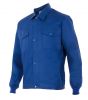 Kurtki i kurtki robocze velilla kurtka z klapami ze 100% niebieskiej bawełny z widocznym nadrukiem 1