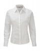 Koszule z długim rękawem russell frs71200 biały z reklamą obraz 1