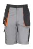 Spodnie robocze result frs91933 grey/black/orange obraz 2