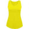 Koszulki sportowe roly nadia woman bawełna limonkowy zólty z logo obraz 1