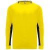 Sprzęty sportowe roly t shirt porto poliester żółty czarny wydrukowany obraz 1