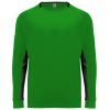 Sprzęty sportowe roly t shirt porto poliester zielony paprotkowy czarny wydrukowany obraz 1