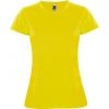 Koszulki sportowe roly montecarlo woman poliester żółty wydrukowany obraz 1