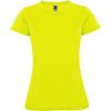 Koszulki sportowe roly montecarlo woman poliester zólty fluorescencyjny wydrukowany obraz 1
